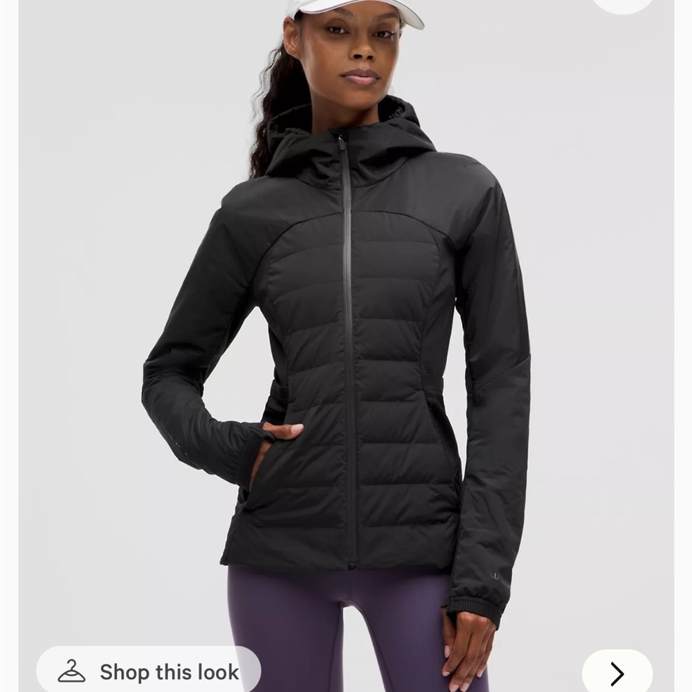 lululemon Down For it All Black Puffer Jacket